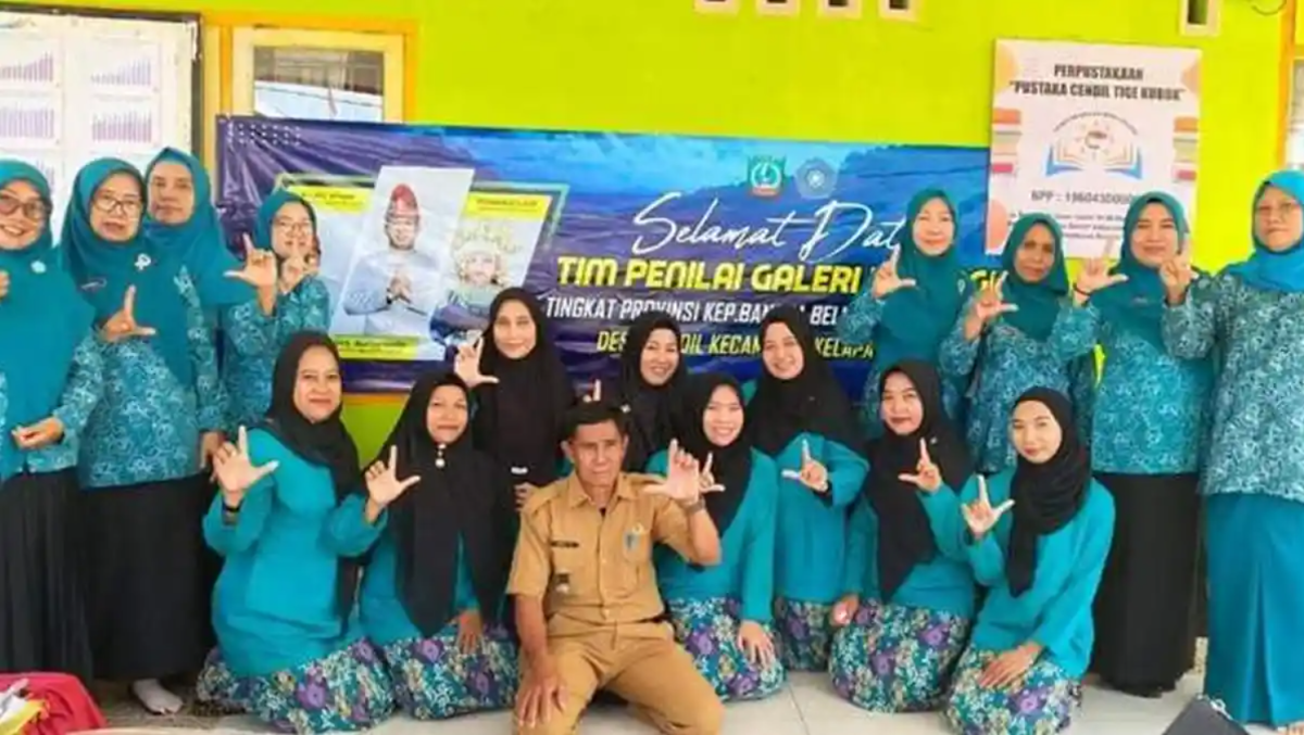 Program Ini Antar Perpustakaan Desa Cendil Belitung Timur Jadi Juara 1 Lomba Kesatuan PKK Babel